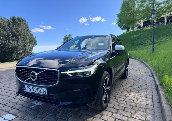 Volvo XC 60 cena 158000 przebieg: 90000, rok produkcji 2019 z Szczecin małe 56